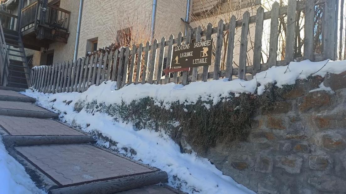 La Grange Lägenhet Crévoux Exteriör bild